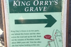 King Orry's Grave - site 2