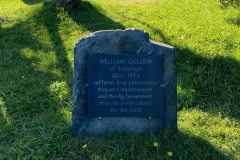 William Callow's grave